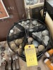 BLACK METAL SPINNING DISPLAY UNIT WITH COMPARTMENTS - 3