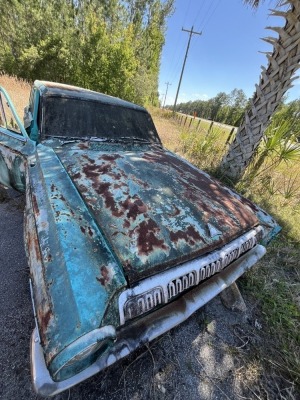 1960's DODGE 330 STATION WAGON - BLUE (NO TITLE / BILL OF SALE ONLY)