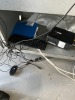 STAINLESS STEEL CASH COUNTER WITH 4 CUP DISPENSERS & POS (VERIFONE, HP, EPSON, ETC) - 4'L x 33''D x 34''H - 11