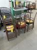 ASSORTED COLOR CHAIRS