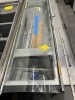 SANDWICH COLD UNIT - 102''L x 3'D (GLASS HAS SOME CHIPS & CRACKS) - 4