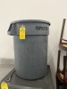 RUBBERMAID BRUTE TRASH CAN