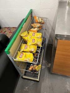 CHIP RACK ON WHEELS