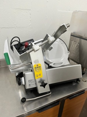 BIZERBA SLICER WITH BLADE SHARPENER, MANUAL & MORE