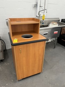 TRASH RECEPTACLE