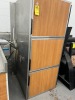 DRINK COUNTER WITH STAINLESS STEEL TOP & 3 DRAWERS (RUSTY LEGS / 3 GONE) - 2