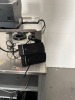 STAINLESS STEEL CASH COUNTER WITH 4 CUP DISPENSER & POS (VERIFONE CARD READER, BACKUP BATTERY, EPSON RECEIPT PRINTER, SAFE, KEYBOARD, ETC) - 5'L x 34''D - 6