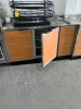 REFRIGERATED COUNTER WITH 2 DOORS STORAGE - 5'W x 30''D