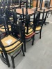 ASSORTED COLOR METAL CHAIRS - 2