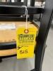 ASSORTED COLOR METAL CHAIRS - 3