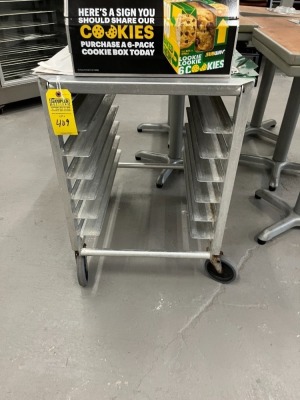 SHORT ROLLING BREAD RACK