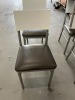 CHAIRS WITH WHITE BACKS - 3
