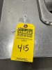 STAINLESS STEEL COUNTER WITH SMALL SINK & FAUCET - 48''W x 30''D x 36''H - 4