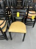 METAL CHAIRS WITH ASSORTED COLOR SEATS - 2