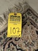 PINK & BLACK ORIENTAL RUG - COUNTRY OF ORIGIN TURKEY - 73''x51'' - 2
