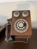 WESTERN ELECTRIC ANTIQUE WOOD TELEPHONE - SERIAL No. 124354