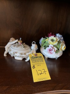 ASSORTED - 1- RADNOR DECOR (ENGLAND) / 1- KEEPSAKE BOX (PORTUGAL)