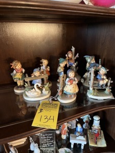 ASSORTED HUMMEL FIGURINES - CHILDREN WITH ANIMALS