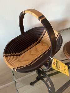 COLLAPSIBLE WOOD BASKET