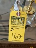 ASSORTED CANDLE STICKS - 2- GOLD / 2- SILVER - 2
