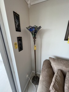 PURPLE TORCH LAMP