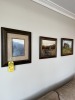 ASSORTED FRAMED & MATTED ARTWORK - CABIN / WOODS