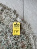 OVAL GREENISH SILK ORIENTAL RUG - COUNTRY OF ORIGIN GREECE - 29''x50'' - 2