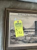 FRAMED & MATTED COPPER ART - MADE IN ENGLAND - BROOKLYN BRIDGE - CASTLEHAM COLLECTION - 2