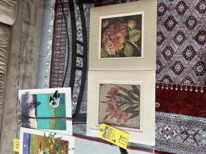 PAPER FRAMED ARTWORK - FLOWER - THE BUTCH ART GARDENS
