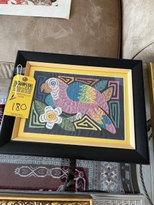 FRAMED & MATTED ARTWORK - BIRD