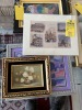 ASSORTED ARTWORK - 2- FRAMED & MATTED - 1- ABSTRACT / 1- FLOWER / 1- CONEY ISLAND