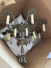 LARGE CHANDELIER WITH CRYSTALS - 2