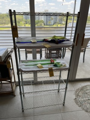METRO RACK - 5'H x 30''W x 14''D