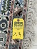 PINK & GREEN ORIENTAL RUG - COUNTRY OF ORIGIN TURKEY - 112''x77'' - 2