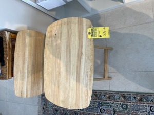 LIGHT WOOD TV TRAYS