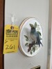 FRANKLIN PORCELAIN WALL ART - THE MOUNTAIN BLUEBIRD - BY COLIN NEWMAN - 2
