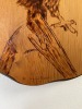 BURNT WOOD EAGLE WALL HANGING - SIGNED - 2