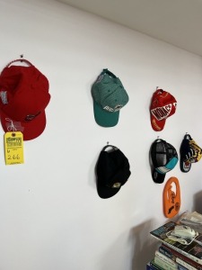 ASSORTED SPORTS BALL CAPS - DOLPHINS, HEAT, MARLINS, ETC