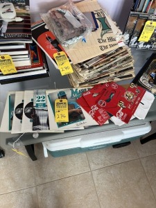 LOT ASSORTED SOUTH FLORIDA SPORTS POSTERS & OTHER MEMORABILIA