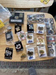 ASSORTED TEAM SPORT PINS