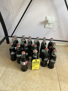 COLLECTIBLE COCA COLA BOTTLES