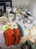 ASSORTED MUGS & CUPS - MARLINS, YANKEES, METS, ETC - 2