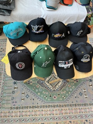 ASSORTED SPORTS HATS - MARLINS