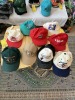 ASSORTED SPORTS HATS - HEAT, PANTHERS, US OPEN, ETC