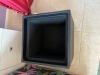 BLACK FOOT STOOL WITH STORAGE - 2
