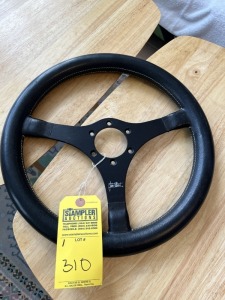 STEERING WHEEL - SIGNED JACKIE STEWART FORMULA ONE