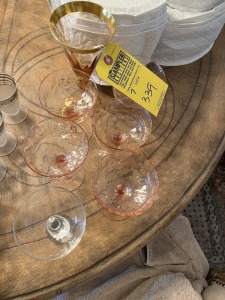 ASSORTED GLASSWARE