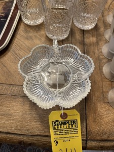 ASSORTED GLASS DISHES