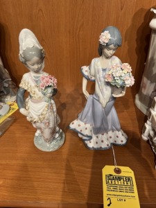 LLADRO FIGURINES - GIRLS WITH FLOWERS