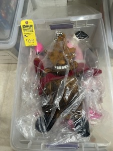 ASSORTED ANIMATED CHRISTMAS DOLLS